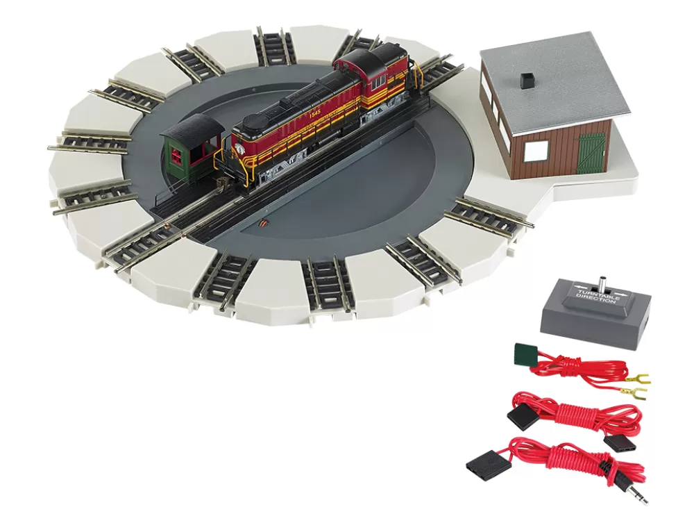 E-Z Track® Accessories*Bachmann Trains Motorized Turntable - N Scale E-Z Track