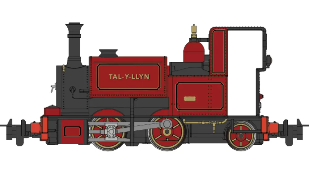 Hon30 Scale*Bachmann Trains Narrow Gauge 0-4-2ST Talyllyn - Red