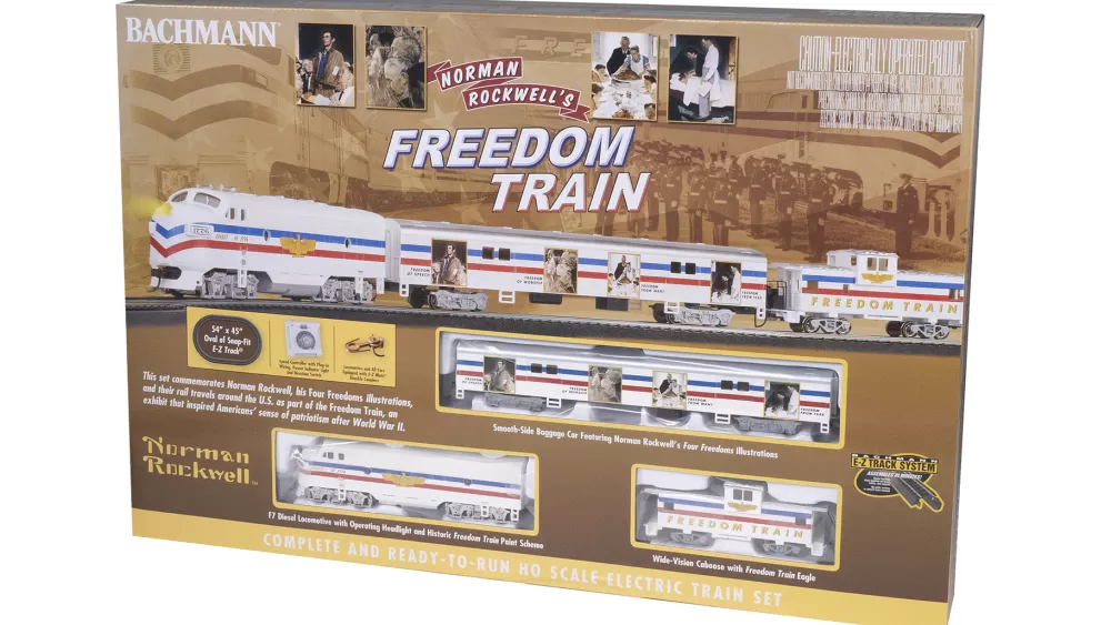 Electric Train Sets | Ho Scale*Bachmann Trains Norman Rockwell Freedom Train