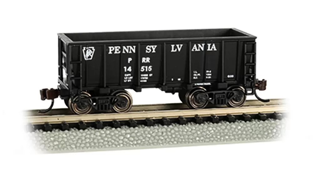 Ore Cars*Bachmann Trains Ore Car - Pennsylvania Railroad #14515 - Black