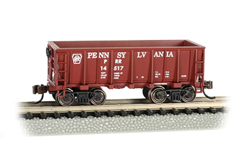 Ore Cars*Bachmann Trains Pennsylvania - Tuscan Red Ore Car (N Scale)