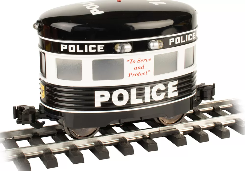 Eggliners*Bachmann Trains Police With Flashing Roof Light - Eggliner