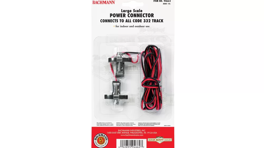 Accessories*Bachmann Trains Power Connector (Large Scale)