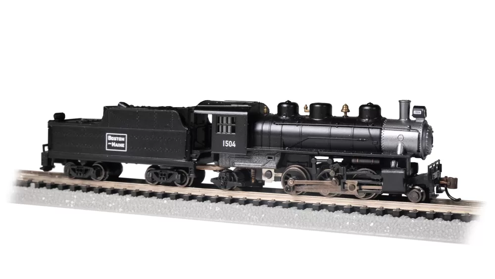 2-6-2 Prairie*Bachmann Trains Prairie 2-6-2 & Tender - Boston & Maine #1504