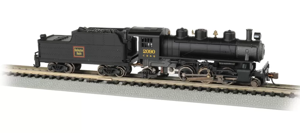 2-6-2 Prairie*Bachmann Trains Prairie 2-6-2 & Tender - CB&Q #2090