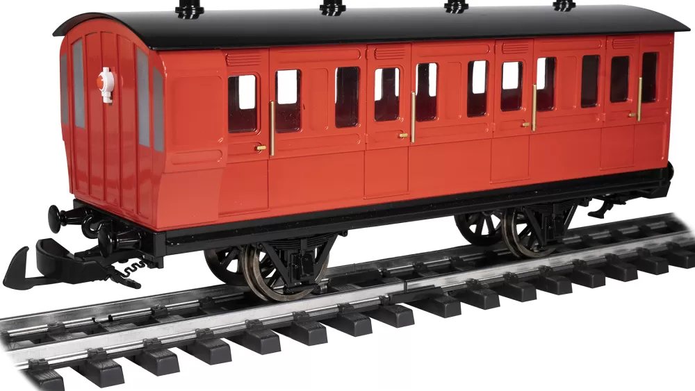 Rolling Stock*Bachmann Trains Red Brake Coach