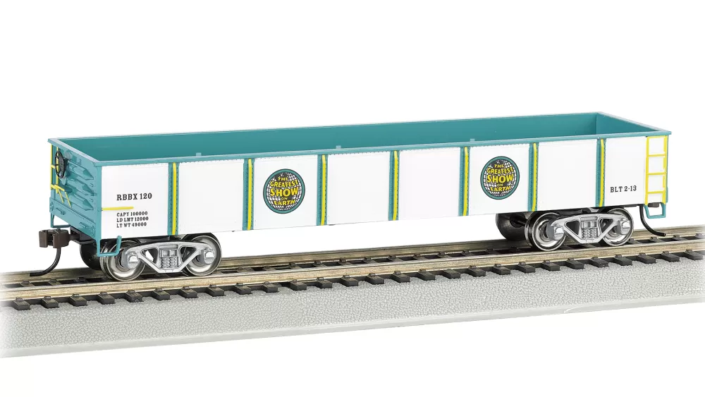 Ringling Bros & Barnum & Bailey™*Bachmann Trains Ringling Bros. & Barnum & Bailey™ - 40' Gondola #120 (HO Scale)