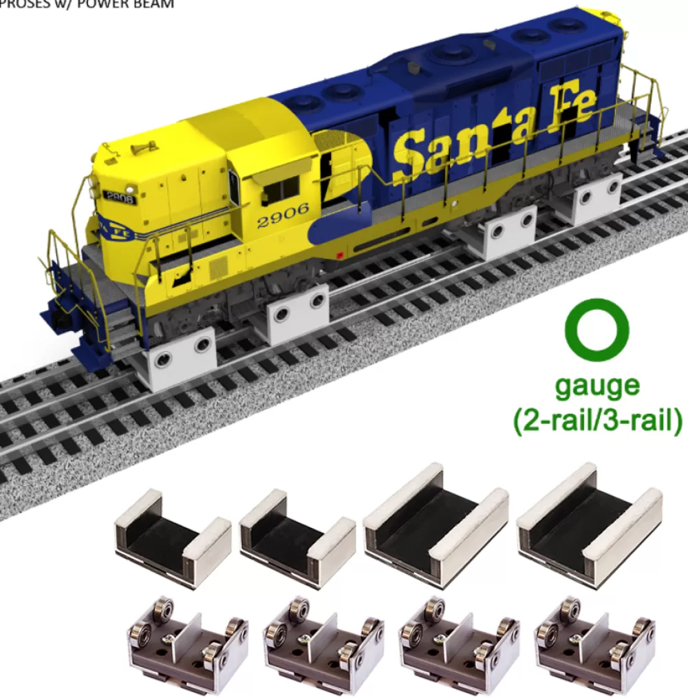 Accessories*Bachmann Trains Rollers And Drive Wheel Cleaners (O Scale 3-Rail)