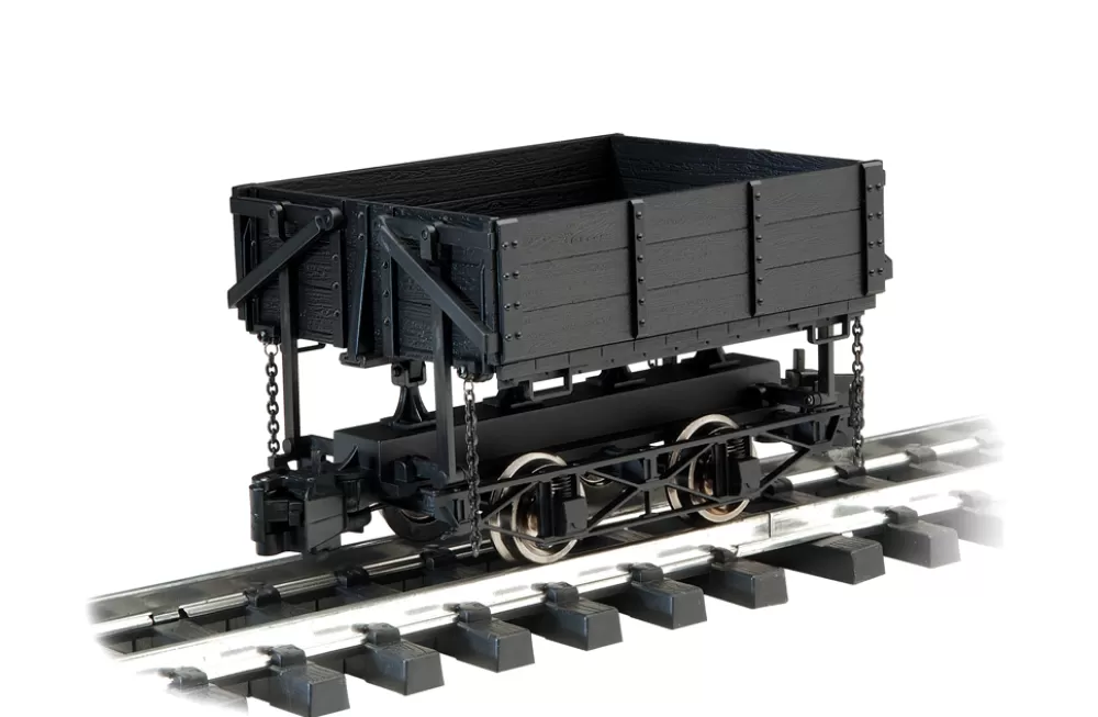 Ore Cars*Bachmann Trains Side-Dump Car - Black (Large Scale)