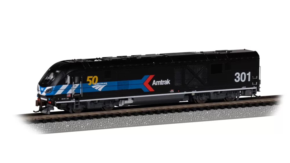 Siemens Alc-42*Bachmann Trains Siemens ALC-42 - Amtrak® #301 - 50th Anniversary "Day 1"