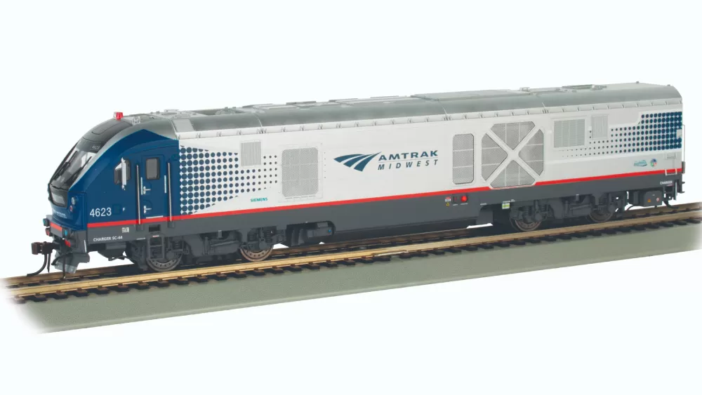 Siemens Sc-44 Charger*Bachmann Trains Siemens SC-44 Charger - Amtrak Midwest #4623