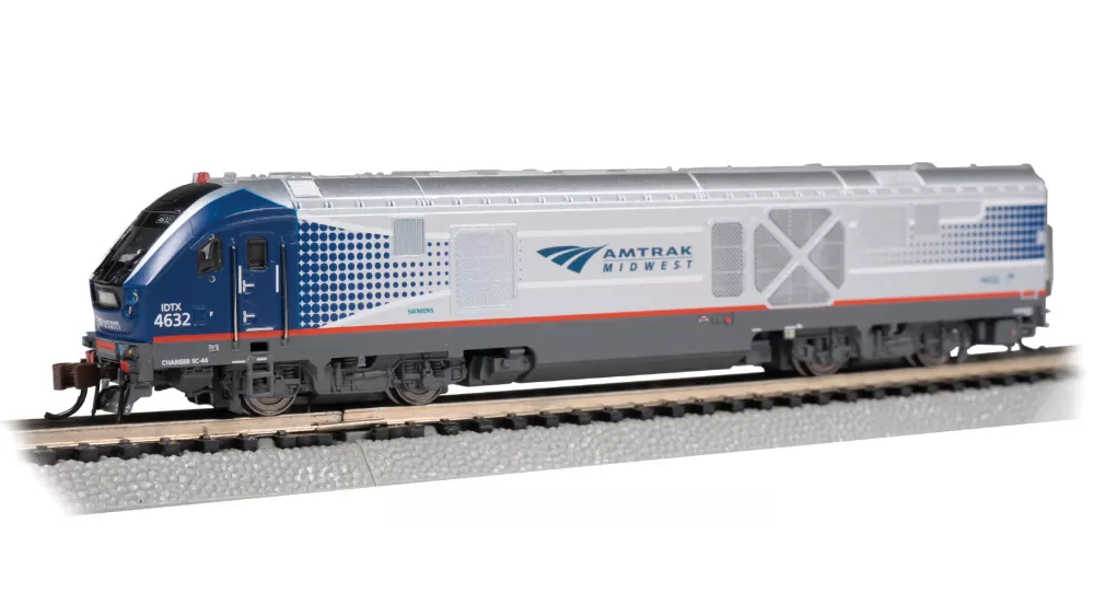 Siemens Sc-44 Charger*Bachmann Trains Siemens SC-44 Charger - Amtrak Midwest #4632