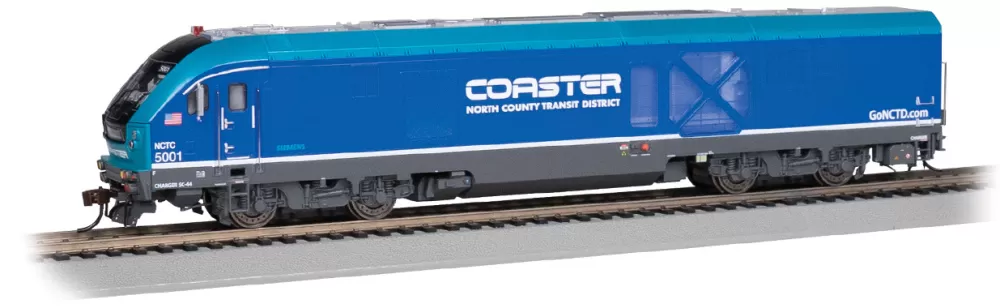 Siemens Sc-44 Charger*Bachmann Trains Siemens SC-44 Charger - NCTD Coaster #5001