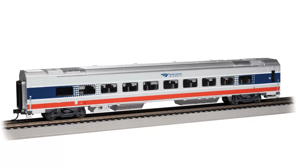 Siemens Venture Cars*Bachmann Trains Siemens Venture Passenger Car - Amtrak Midwest SM Coach #4004