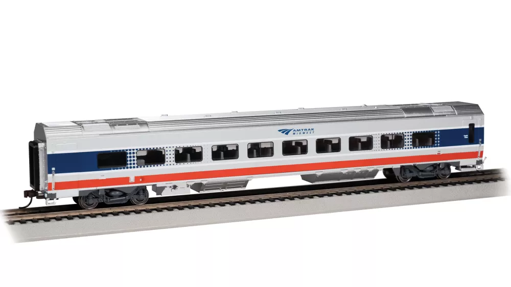 Siemens Venture Cars*Bachmann Trains Siemens Venture Passenger Car - Amtrak Midwest SM Coach #4008