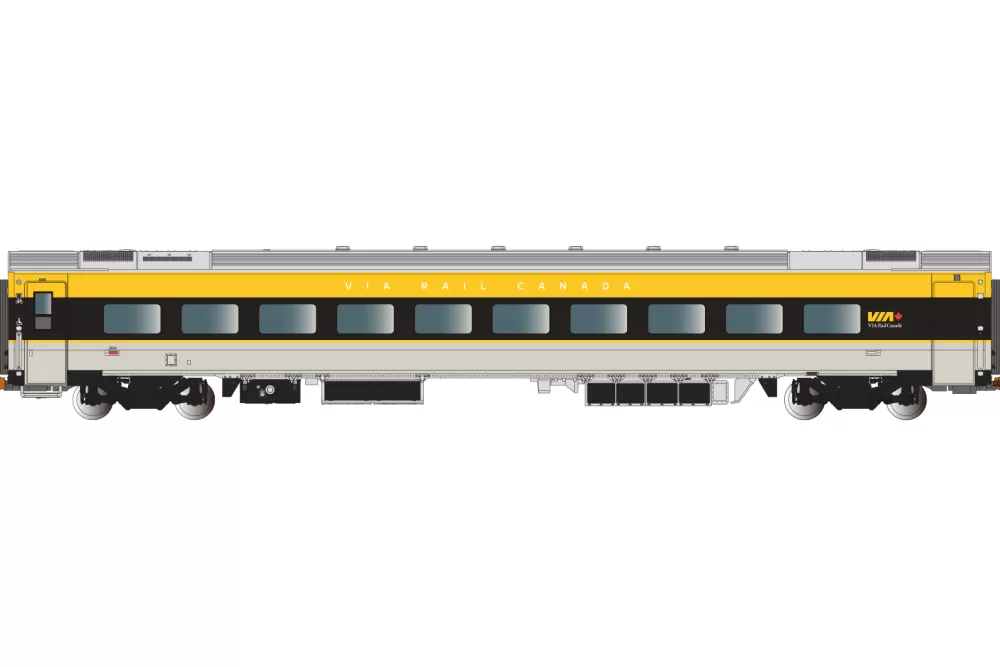 Siemens Venture Passenger Cars*Bachmann Trains Siemens Venture Passenger Cars - Via Rail Canada™ Coach #2801