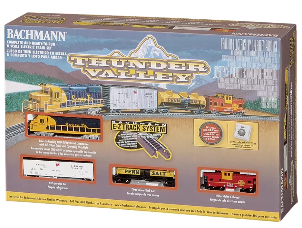 Electric Train Sets | N Scale*Bachmann Trains Thunder Valley