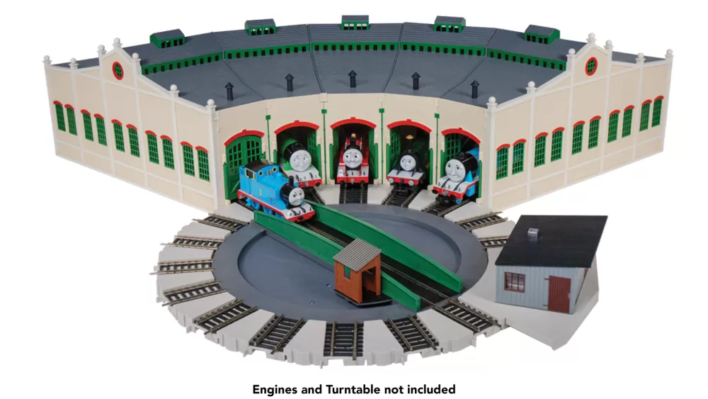 Accessories*Bachmann Trains Tidmouth Sheds With Steel Alloy E-Z Track®