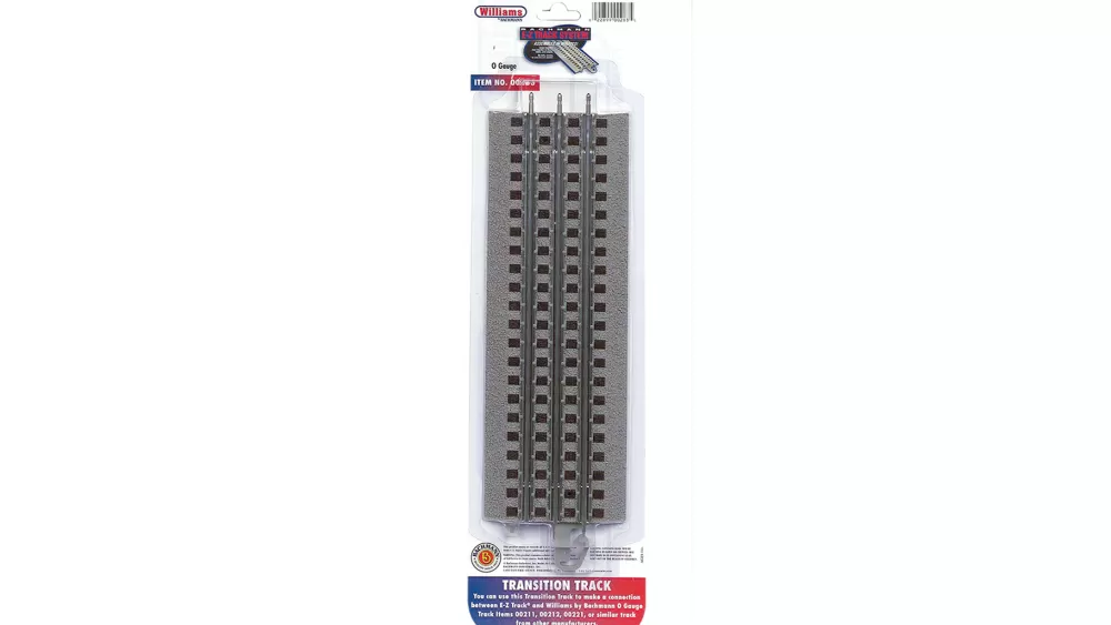 E-Z Track®*Bachmann Trains Transition Track (1/card)