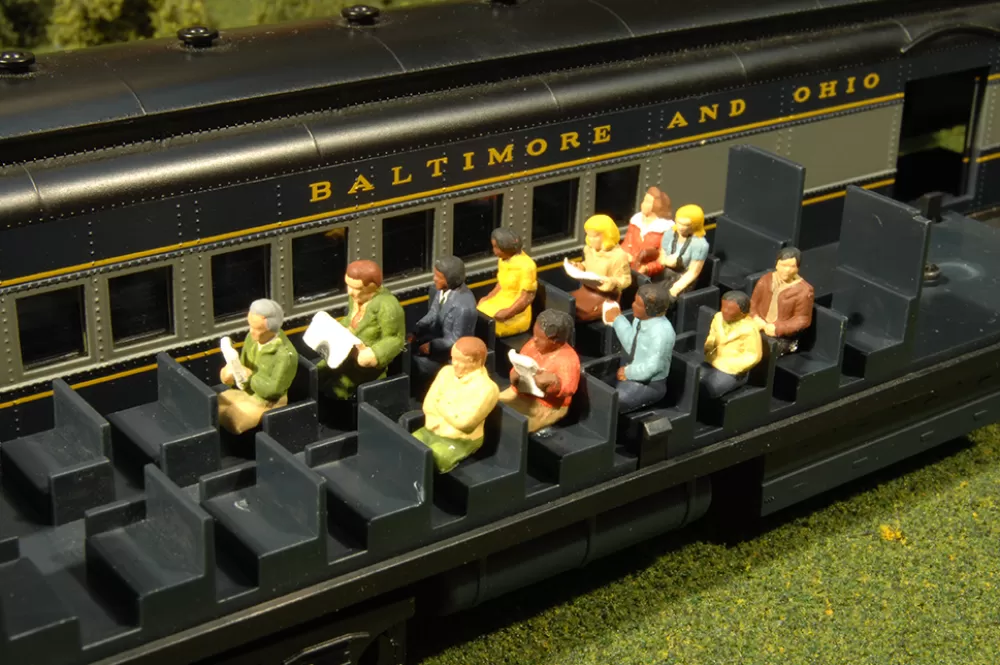 Minature Figures | Ho Scale Figures*Bachmann Trains Waist-Up Seated Passengers - HO Scale