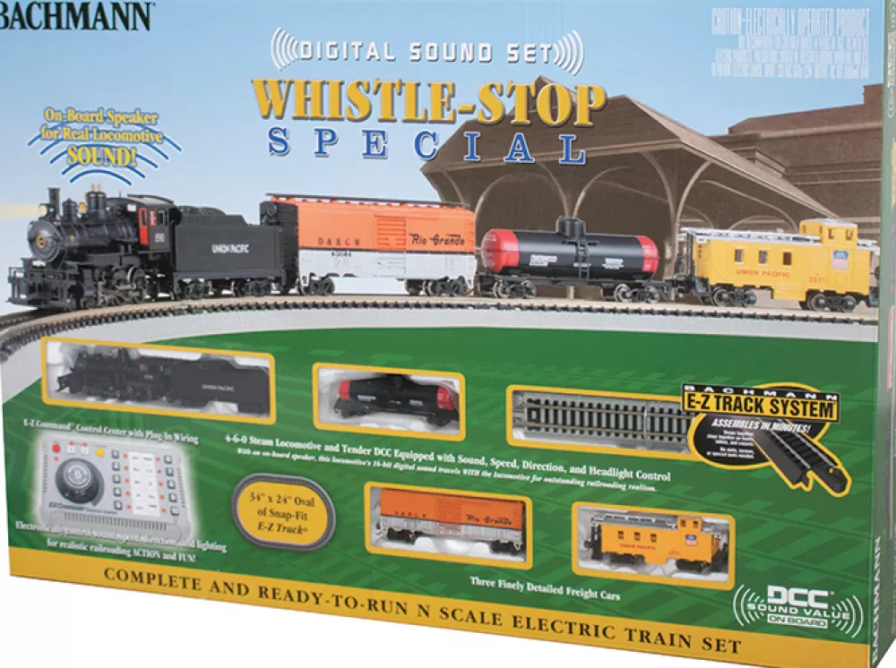 Dcc Sound-Equipped Train Sets | Electric Train Sets*Bachmann Trains Whistle-Stop Special With Digital Sound