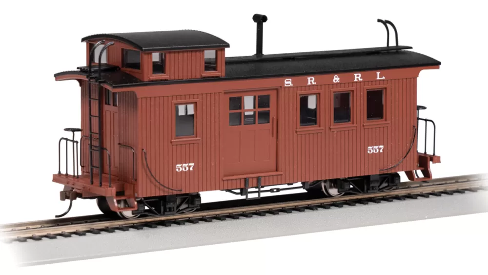 Cabooses*Bachmann Trains Wood Side-Door Caboose - Sandy River & Rangeley Lakes #557